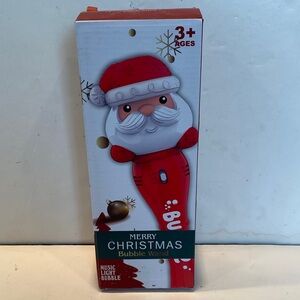 NIB Merry Christmas Bubble Wand